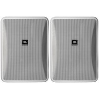 JBL Control 28-1 8" 2-Way Indoor/Outdoor Speaker Pair 70V / 100V / 8 Ohm - Black